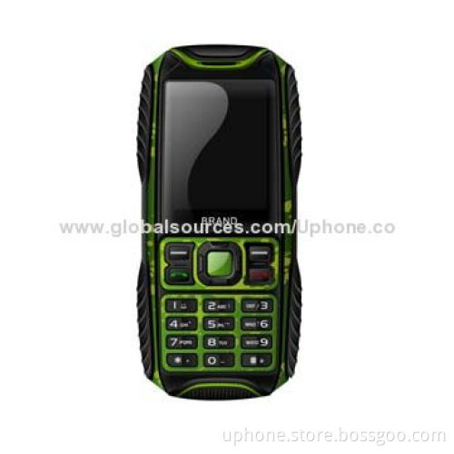 2-inch Waterproof Mobile Phone with 1,450mAh Battery Capacity and IP67 Waterproof Level